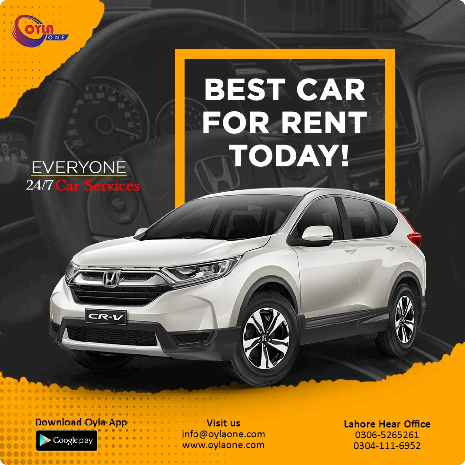 Devinsta car-post