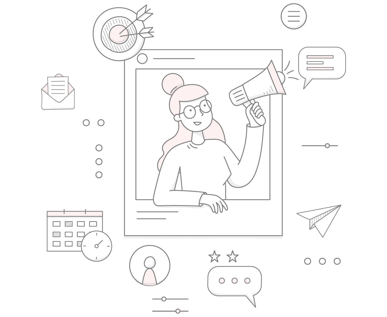 Devinsta Digital Marketing Service illustration outsourced email marketing