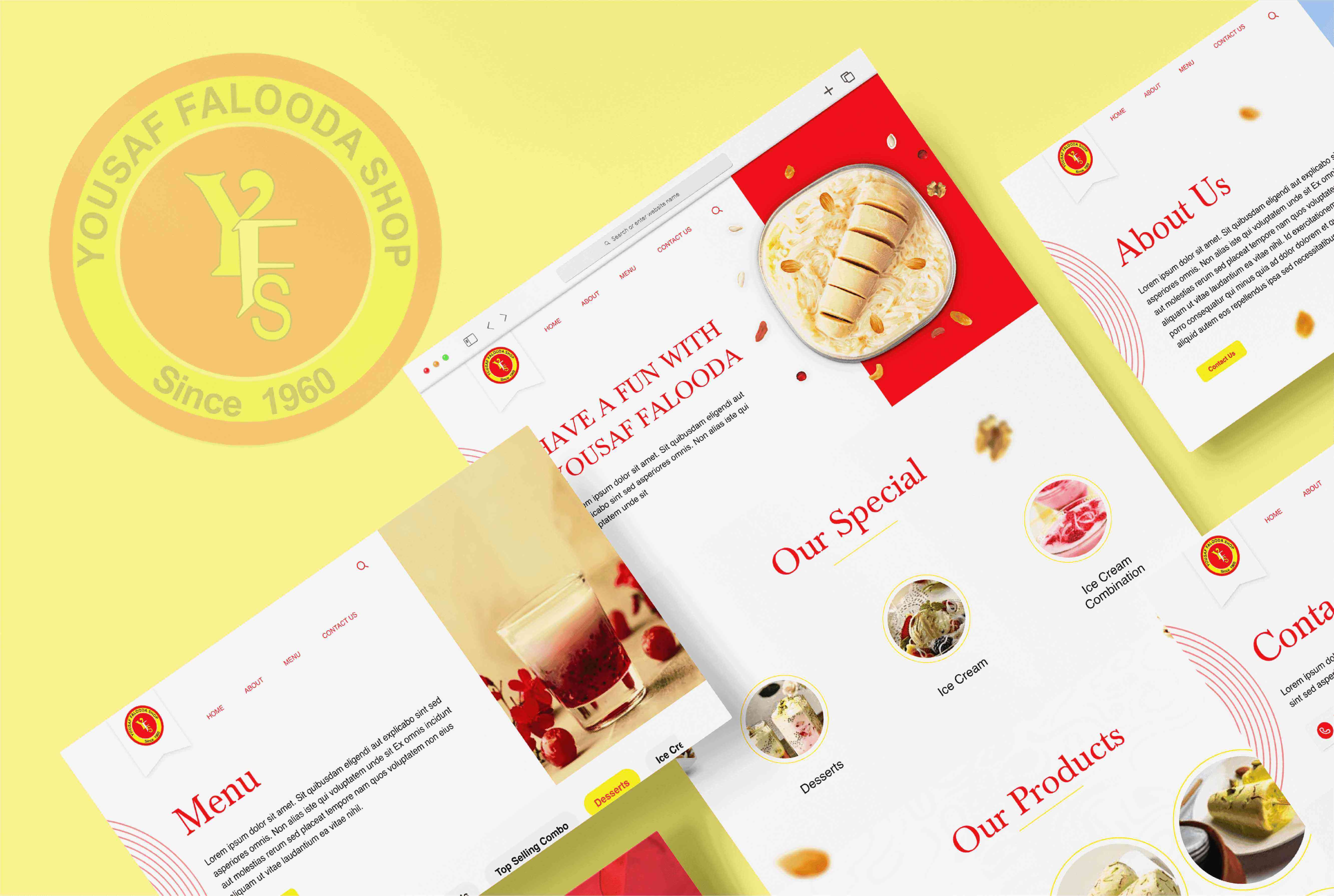 Devinsta Yousaf Falooda Branding
