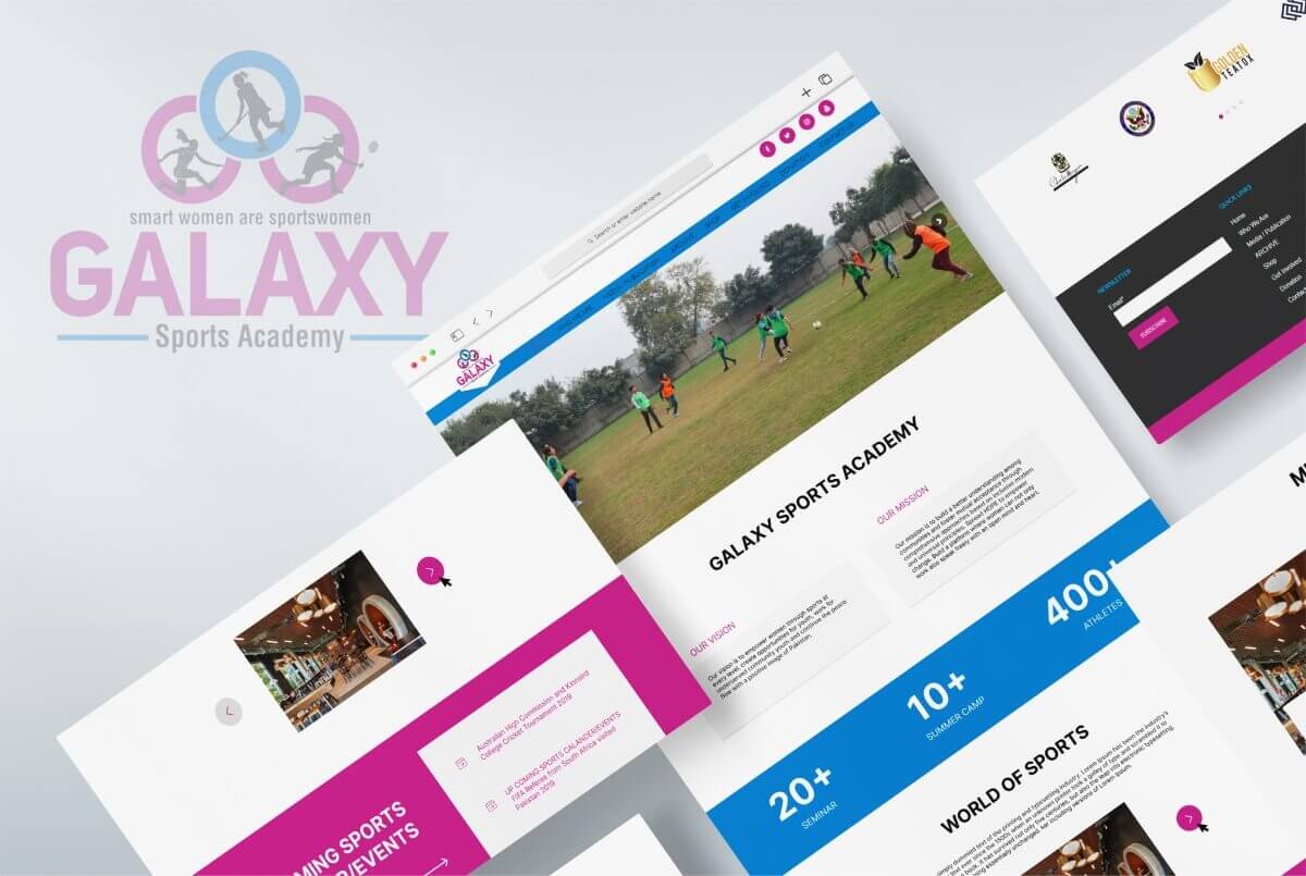 Devinsta Galaxy Sports Branding Devinsta Galaxy Sports Branding