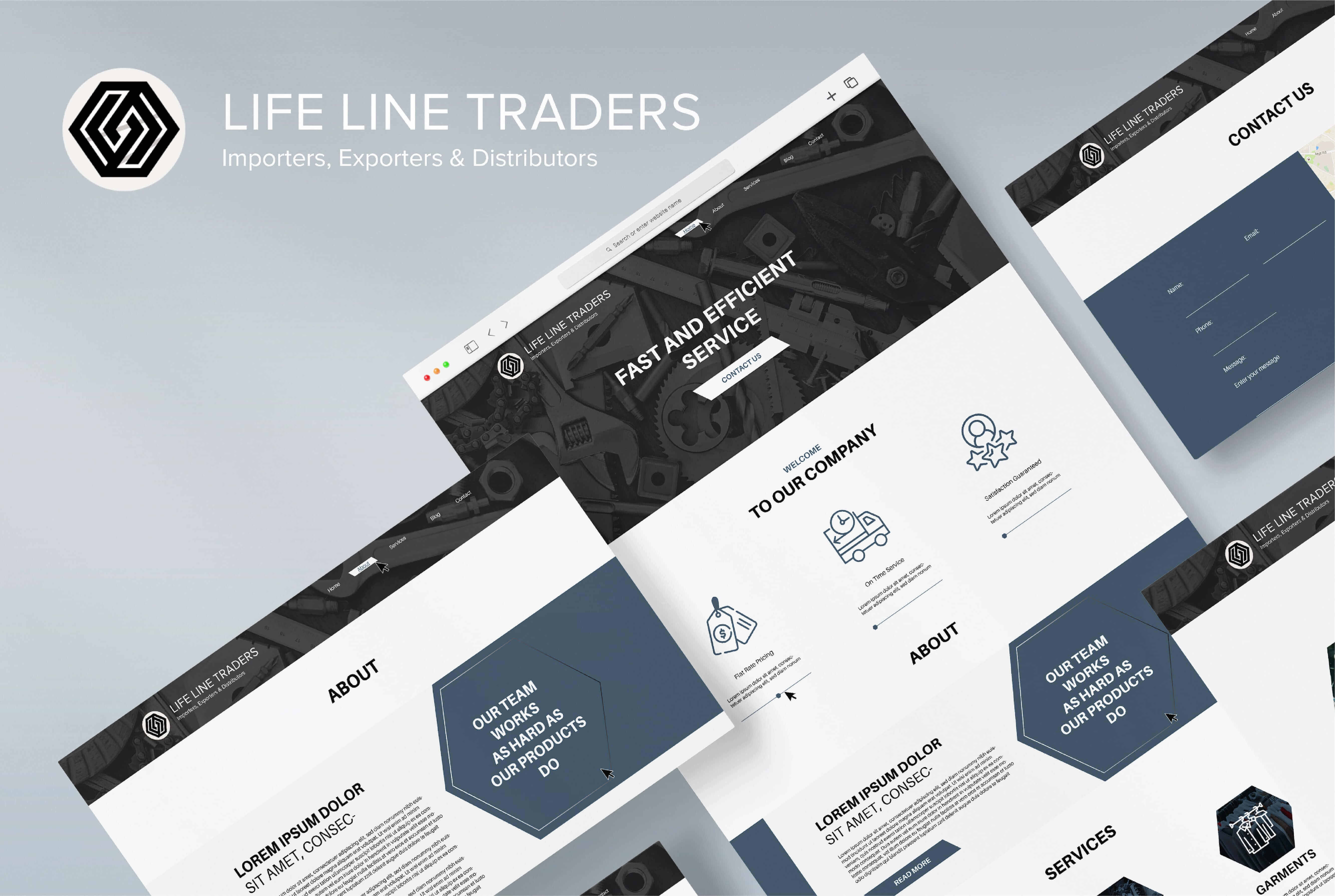 Devinsta Lifeline Traders Branding Devinsta Lifeline Traders Branding