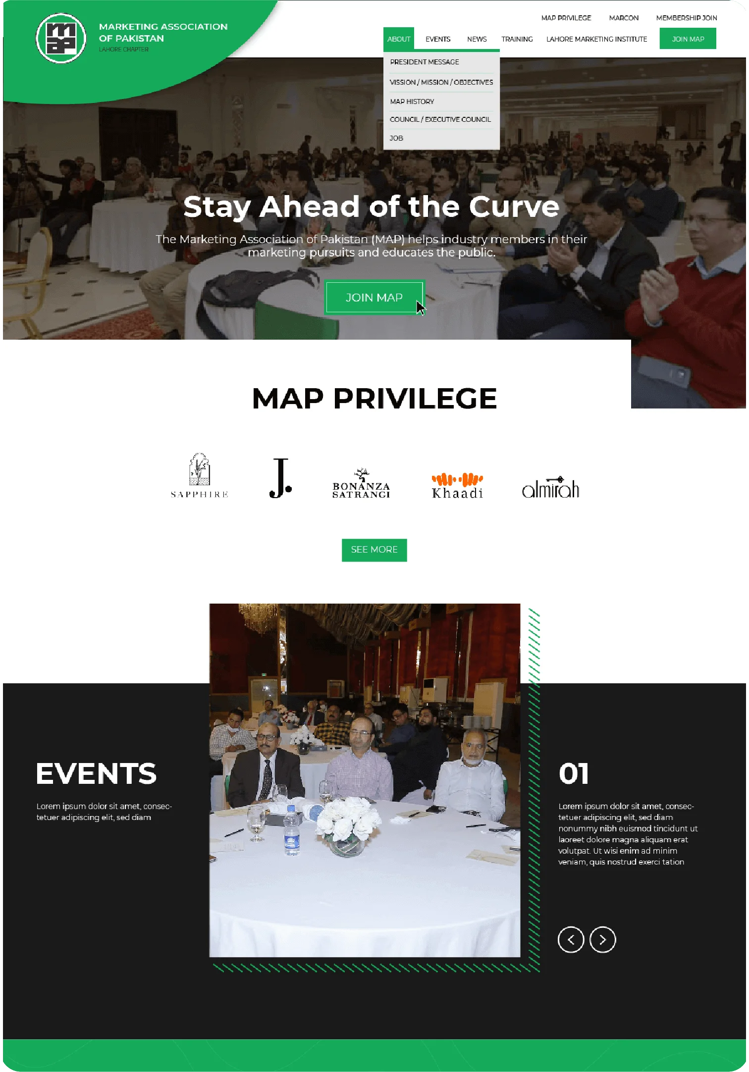 Devinsta map-landingpage