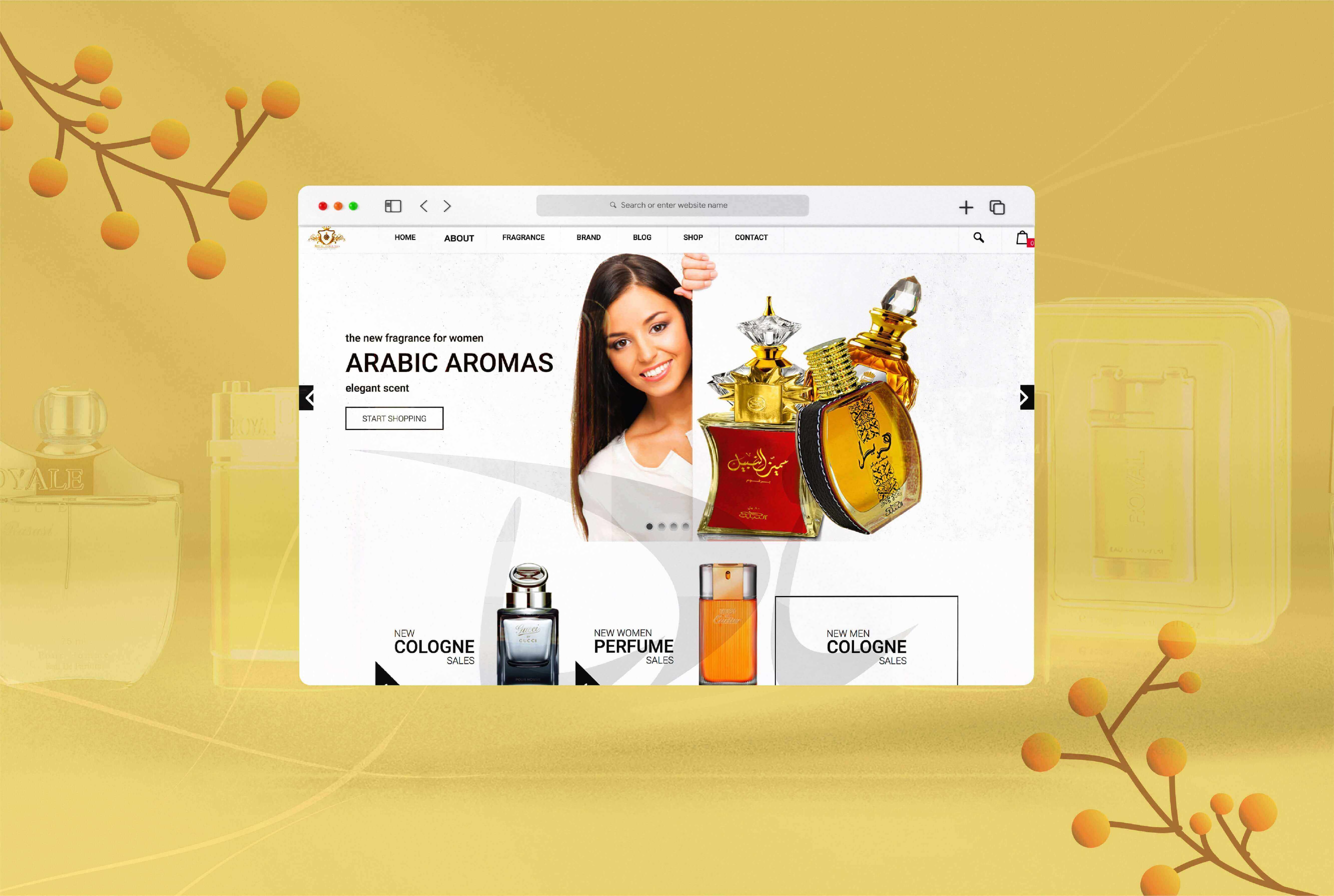 Devinsta Royal Perfumes Branding Devinsta Royal Perfumes Branding
