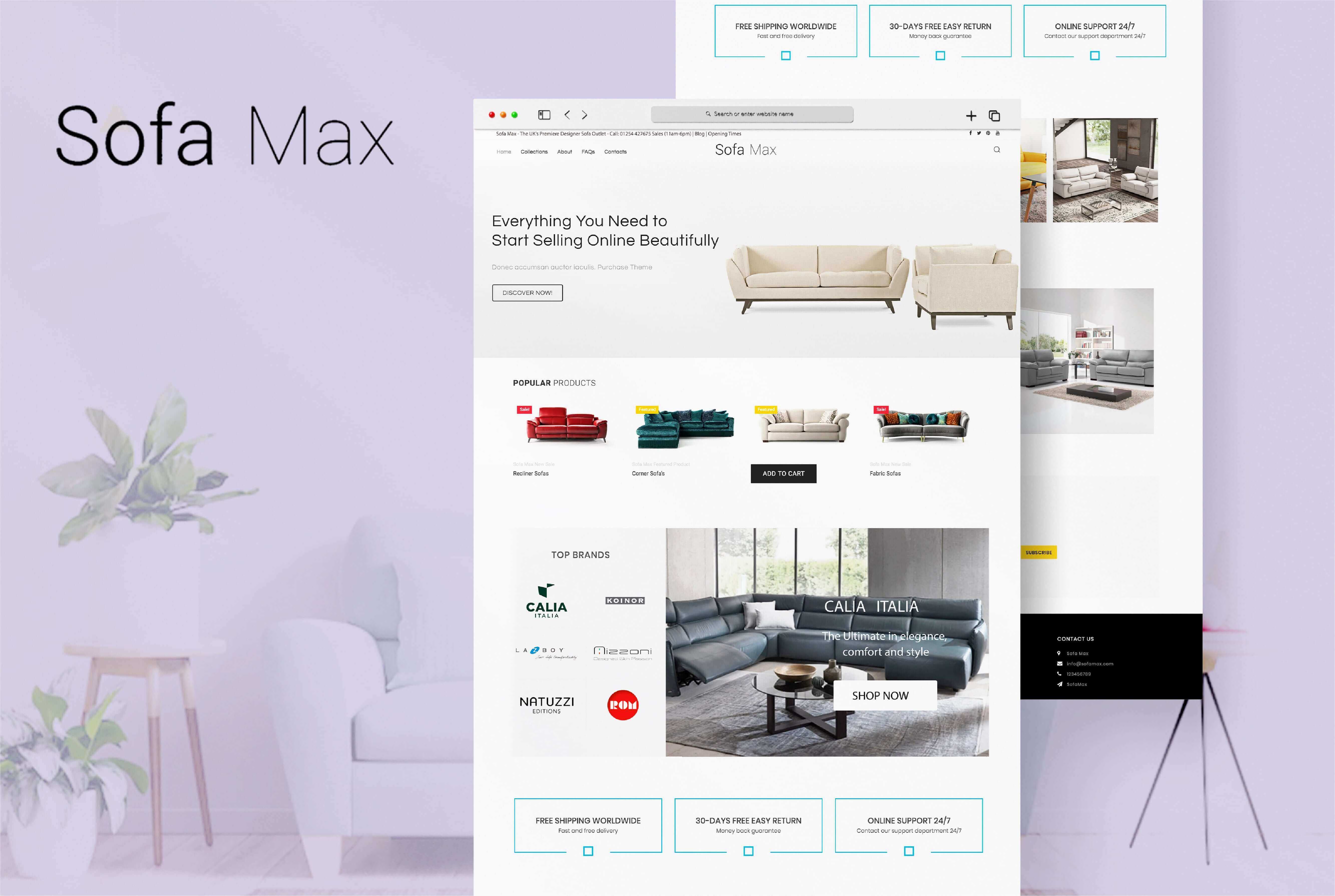 Devinsta Sofa Max Branding Devinsta Sofa Max Branding